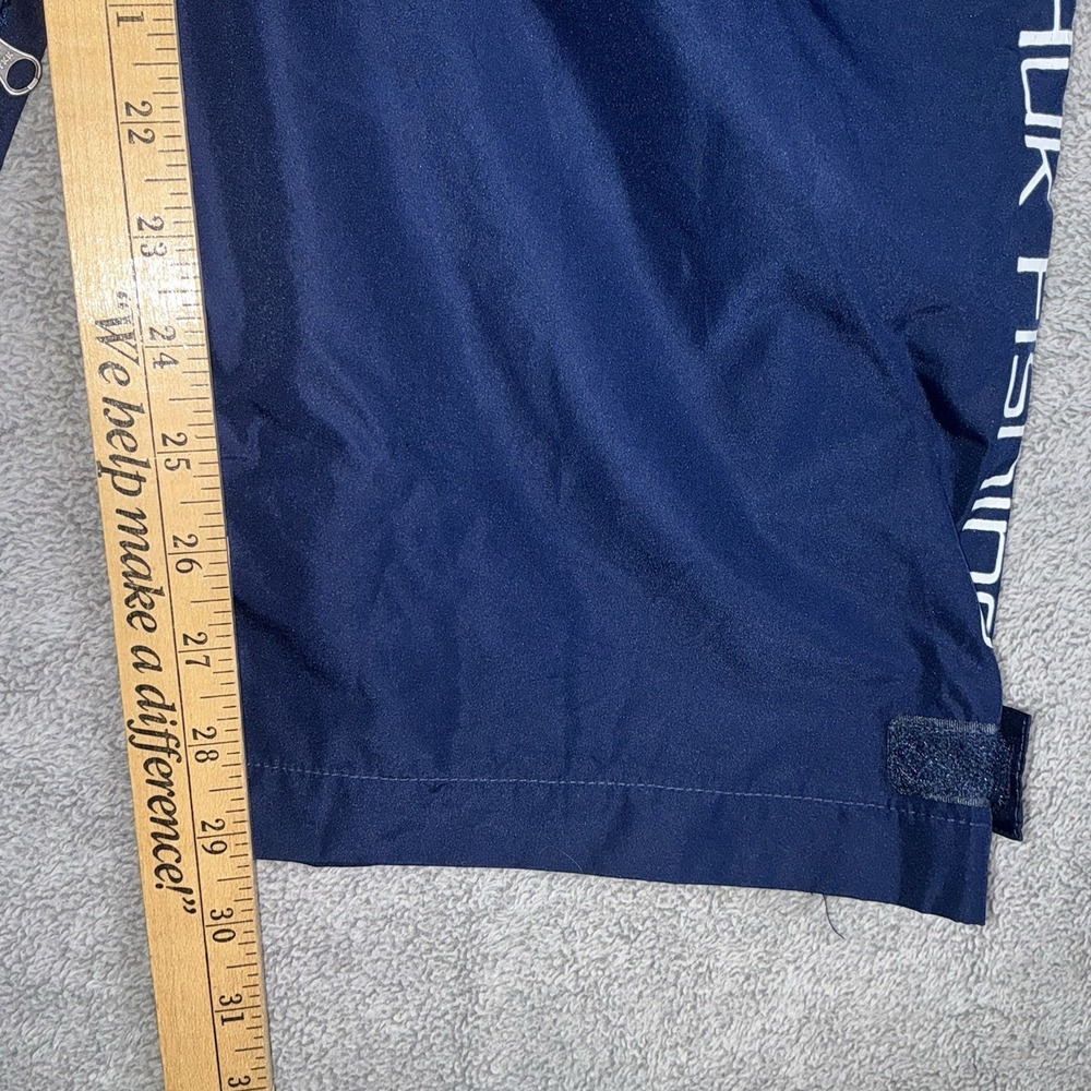 HUK Fishing Rain Pants Mens 28 x 29 Blue Performance Outdoor Packable - Picture 6 of 7